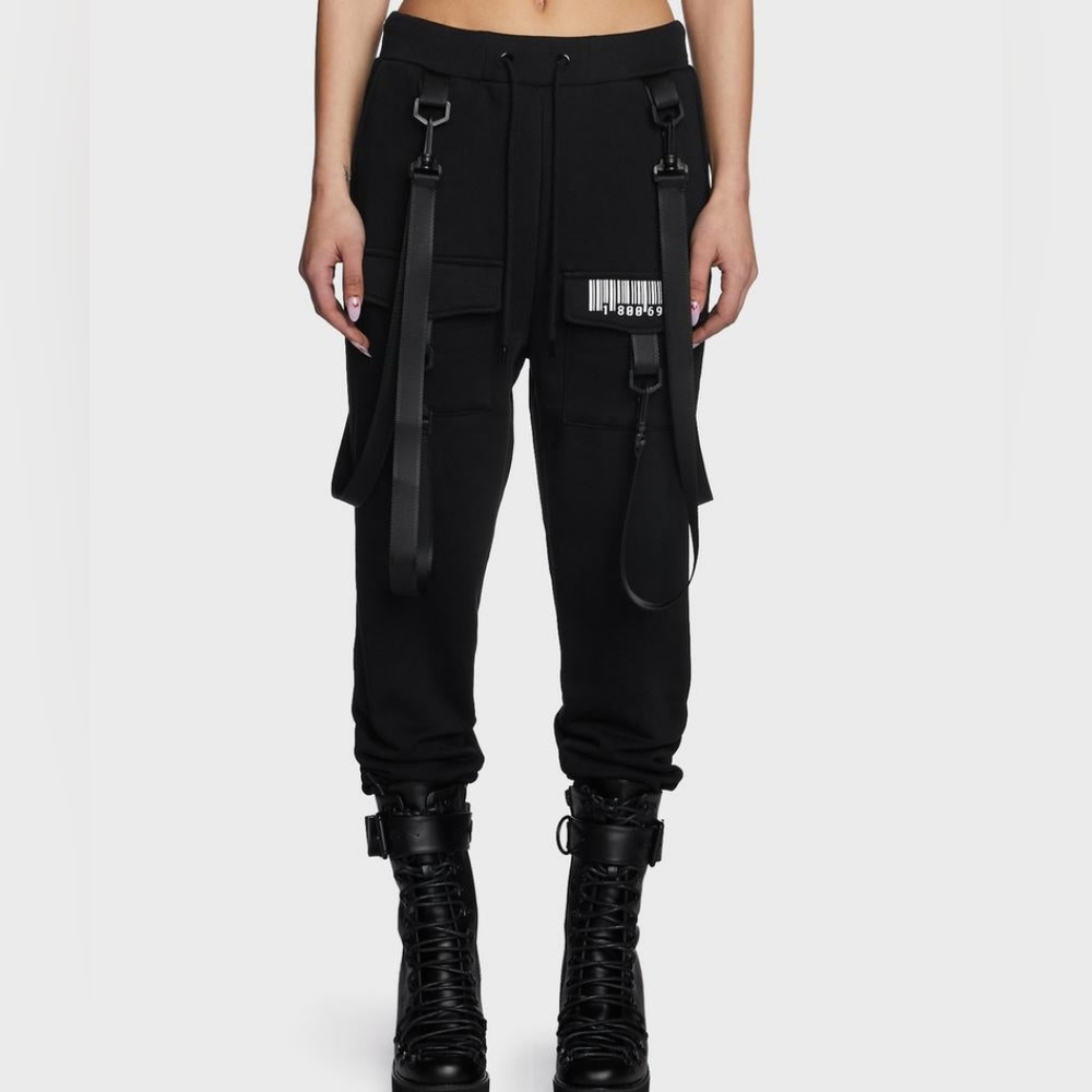 Club ExxDigital Blaze Cargo Joggers dollskill